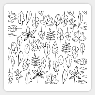 leaf Pattern Sticker